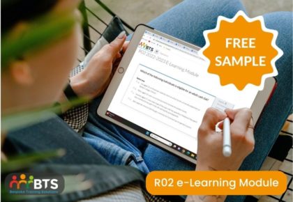 R02 e-Learning Free Sample