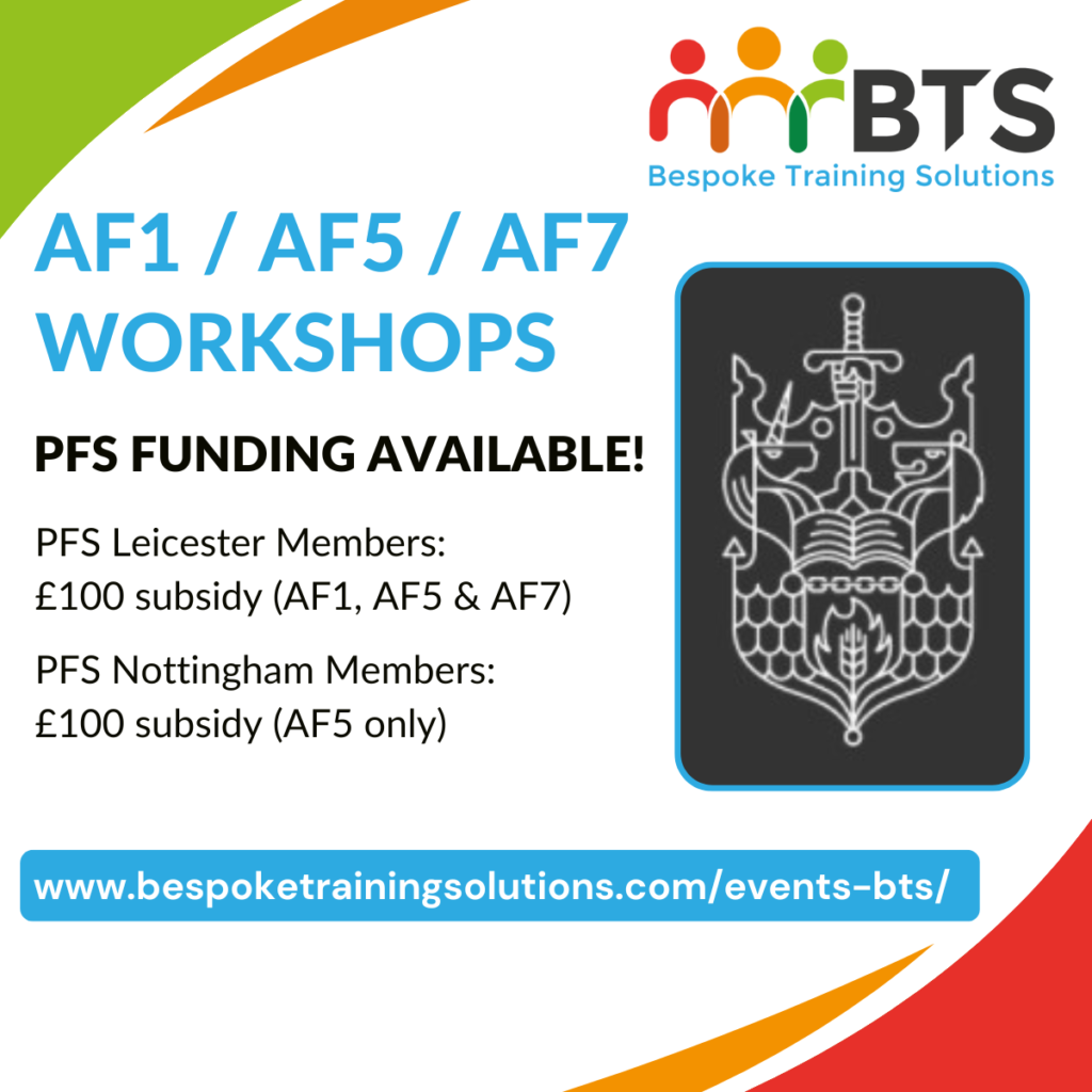PFS subsidise AF exams workshops