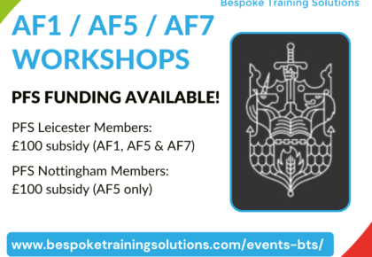PFS subsidise AF exams workshops