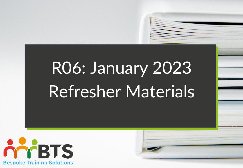 R06 refresher materials