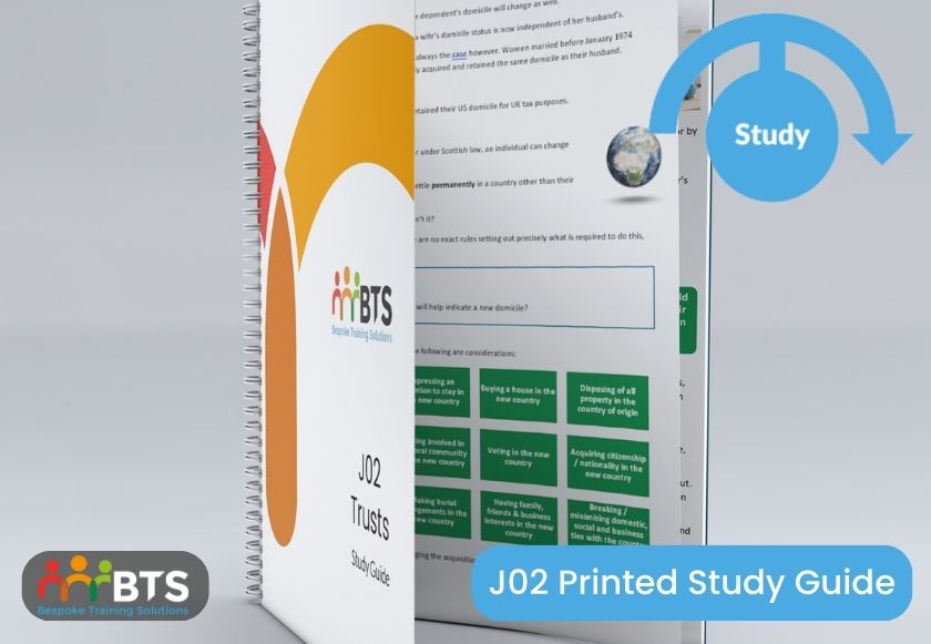 J02 Printed Study Guide Free Sample